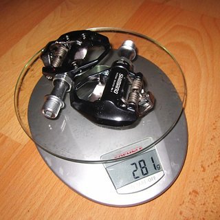 Gewicht Shimano Pedale (Klick) PD-ES600 