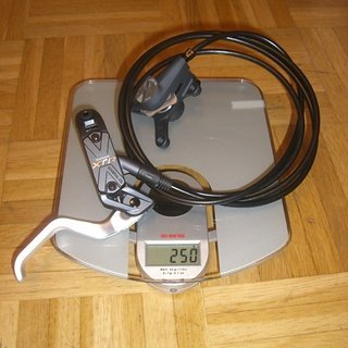 Gewicht Shimano Scheibenbremse XTR BR-M975 HR