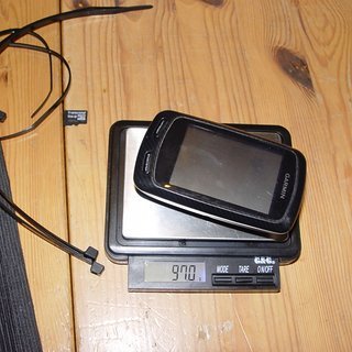 Gewicht Garmin GPS EDGE 800 