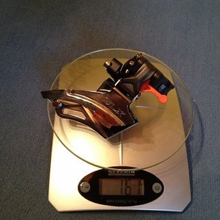 Gewicht Shimano Umwerfer SLX FD-M667 34,9mm