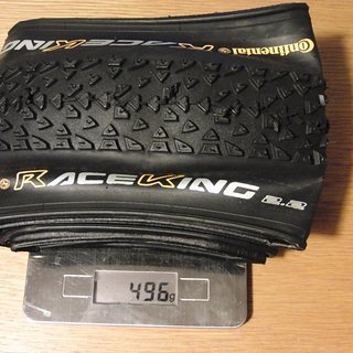 Gewicht Continental Reifen Race King RaceSport  27.5x2.2", 55-584