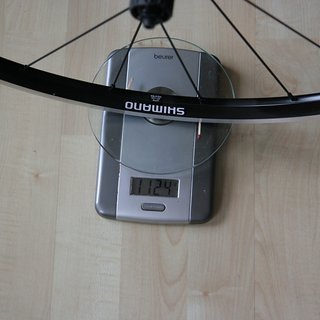 Gewicht Shimano Systemlaufräder WH-RS11 700c 28"