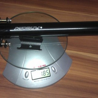 Gewicht Fun Works Sattelstütze N-Light Alloy SL 31,6 x 250mm
