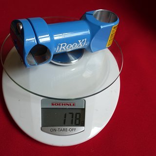 Gewicht RooX Vorbau Danny's junior Stem 90mm, 25,4mm, 1 1/8"