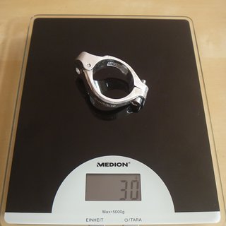 Gewicht Shimano Weiteres/Unsortiertes Umwerferschelle SM-AD15 (Alu) 34.9mm