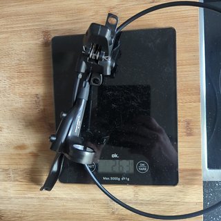 Gewicht Shimano Scheibenbremse Shimano BL-MT410 gekürzt auf 82cm