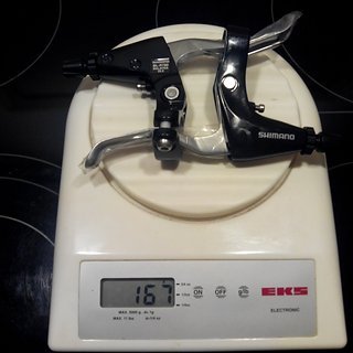 Gewicht Shimano Felgenbremse XT BL-R780 