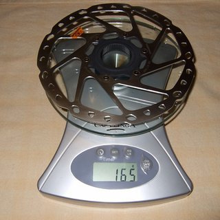 Gewicht Shimano Bremsscheibe SM-RT78M 180mm
