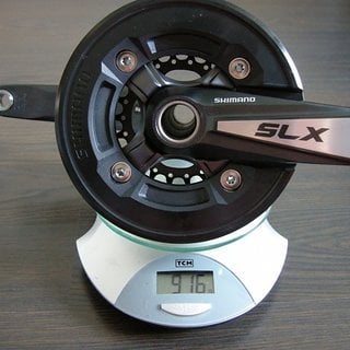 Gewicht Shimano Kurbelgarnitur SLX FC-M665 175mm, 22/36/Bash