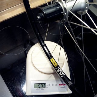 Gewicht Shimano Systemlaufräder Deore FH-M510 - Mavic XM117 - DT Swiss Competition 26", HR, 135mm/QR