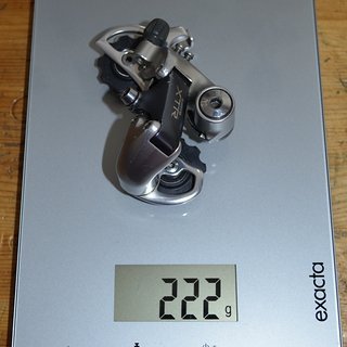 Gewicht Shimano Schaltwerk XTR RD-M900 Short Cage