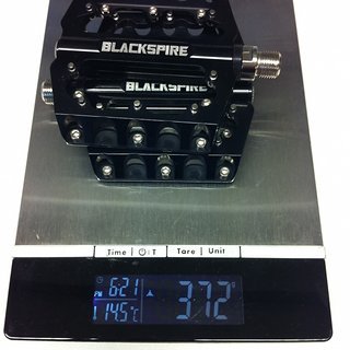 Gewicht Blackspire Pedale (Platform) Sub4 
