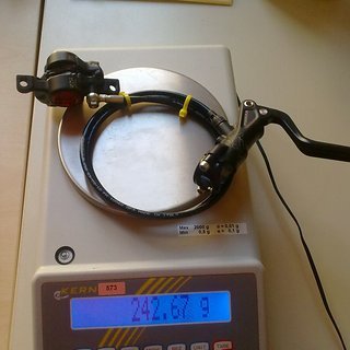 Gewicht Formula Scheibenbremse RX VR, 800mm