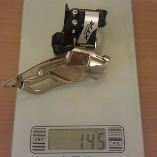 Gewicht Shimano Umwerfer XTR FD-M981 34.9mm