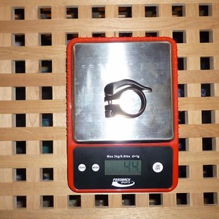 Gewicht Rotwild Sattelklemme Sattelklemme (QR) 34,9mm