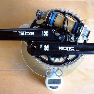 Gewicht KCNC Kurbelgarnitur BEARBONE XC1 175mm, 22-32-44Z