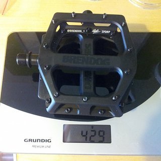 Gewicht DMR Pedale (Platform) Vault Brendog 105x115x17