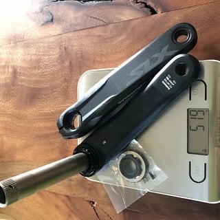Gewicht Shimano Kurbel FC-M7100-1 170mm