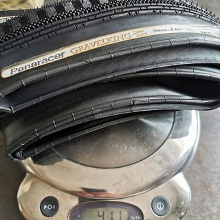 Gewicht Panaracer Reifen Gravelking Semi Slick 700x38c