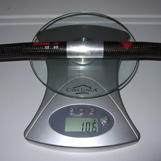 Gewicht Schmolke Carbon Lenker SL 25,4 x 600mm