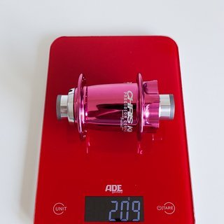 Gewicht Chris King Nabe ISO Disc Front 110mm/20, 32-Loch