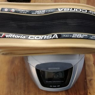 Gewicht Vittoria S.p.A. Reifen Corsa Competition G+ 28-622 700X28C