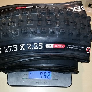 Gewicht Onza Reifen IBEX FR 27.5x2.25