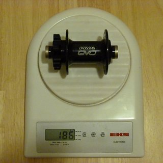 Gewicht Hope Nabe Pro 2 Evo 100mm/9mm, 36-Loch