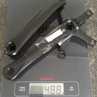 Gewicht Sugino Kurbel RD2 165 mm