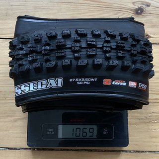 Gewicht Maxxis Reifen Assegai maxxterra Exo+ 27,5“ x 2.5 WT