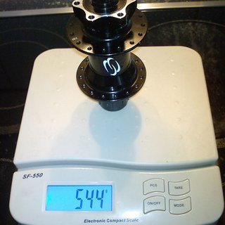 Gewicht Syncros Nabe DH 150 150mm/12, 32-Loch