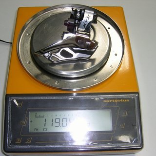 Gewicht Shimano Umwerfer XTR FD-M986 34.9mm