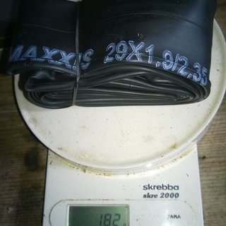 Gewicht Maxxis Schlauch Welter Weight 29x1,9-2,35