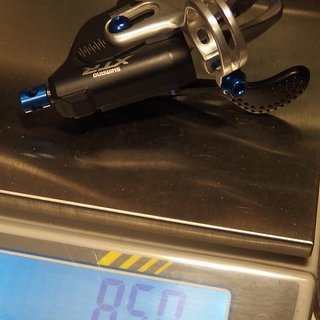 Gewicht Shimano Schalthebel SL-M980 2-,3-fach