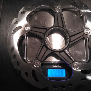 Gewicht Shimano Bremsscheibe SM-RT81S 160mm
