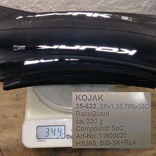 Gewicht Schwalbe Reifen Kojak 28x1,35" / 35x622