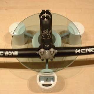 Gewicht KCNC Lenker-/Vorbau-Kombination SC Bone + SC Wing 600mm, 110mm