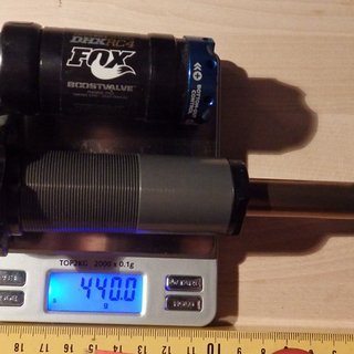 Gewicht Fox Racing Shox Dämpfer DHX RC4 222 x 70mm