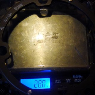 Gewicht Tune Kettenblatt Triebtreter AL 104mm, 32Z
