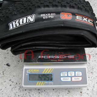 Gewicht Maxxis Reifen Ikon 26x2.2" / 57-559