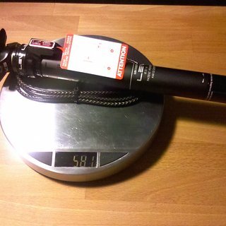 Gewicht Kind Shock Sattelstütze höhenverstellbar LEV 31,6 x 435mm