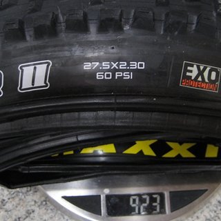 Gewicht Maxxis Reifen High Roller II 27,5x2,3", 58-584