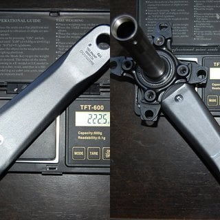 Gewicht Shimano Kurbel SLX FC-M660 170mm, 68/73mm, HTII