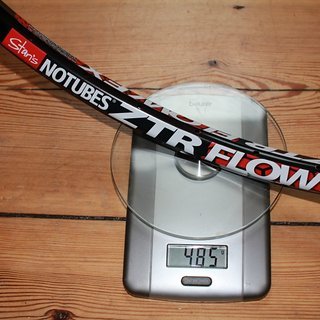 Gewicht Notubes Felge ZTR Flow EX 26", 559x25.5, 32°