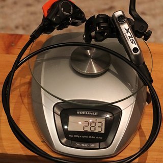 Gewicht Shimano Scheibenbremse SLX BR-M675 VR, 1000mm