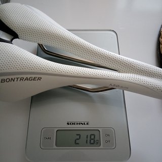 Gewicht Bontrager Sattel Ajna Elite 154mm