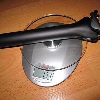 Gewicht No-Name Sattelstütze ELITA ONE Carbon UD 31,6mm / 400mm