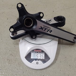 Gewicht Shimano Kurbel XTR FC-M970 175