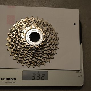 Gewicht Shimano Kassette Tiagra CS-4600 10-fach, 12-30Z