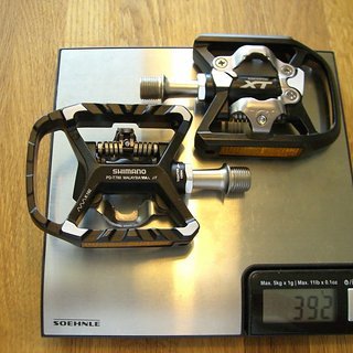 Gewicht Shimano Pedale (Sonstige) XT PD-T780 